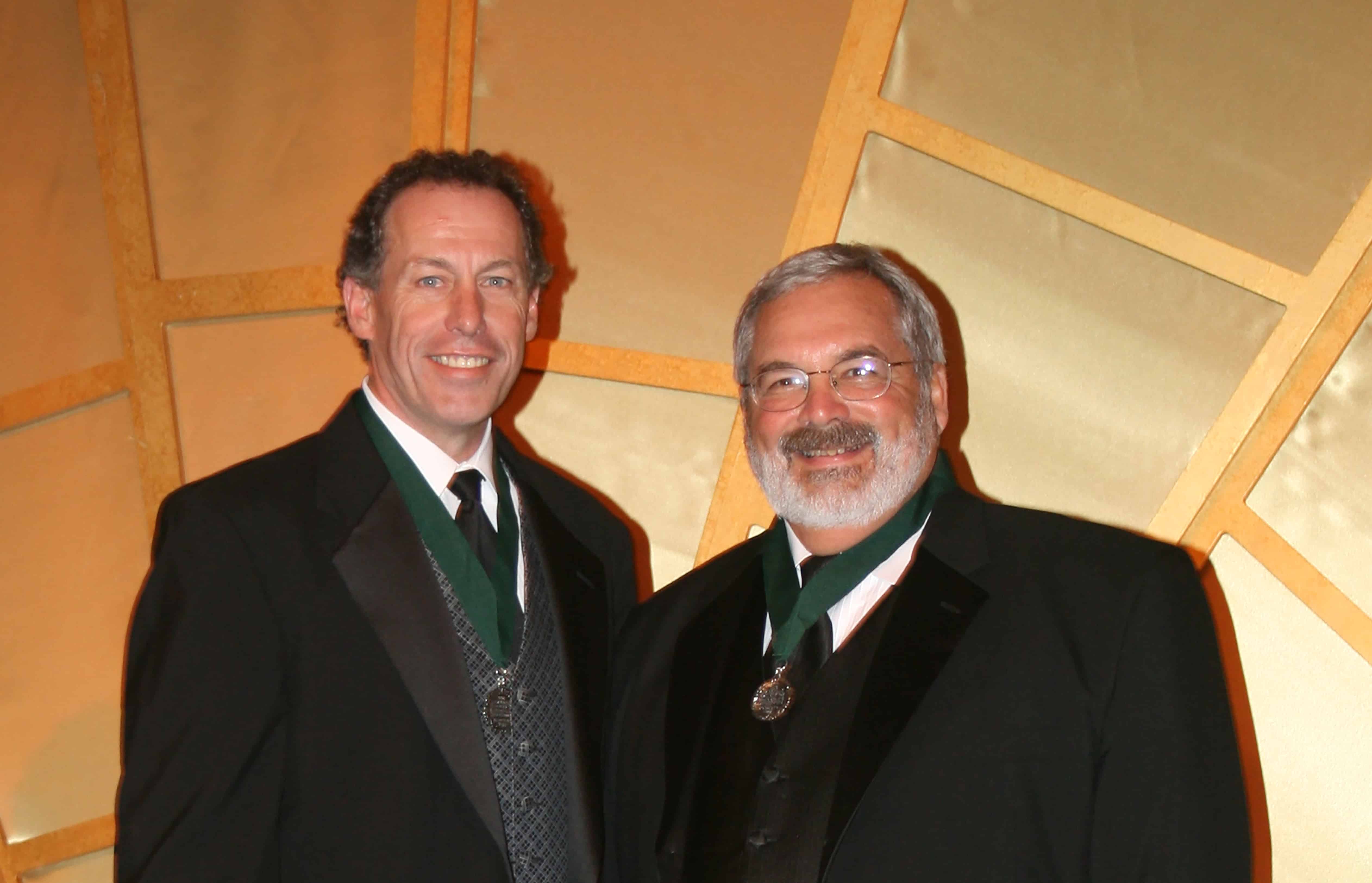 Tom Bauer and Sam Melillo at the ASLA Fellows Investiture, 2008